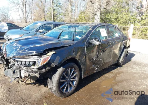 2020 Acura Tlx Tech Package from USA, damaged, VIN 19UUB1F5XLA016307